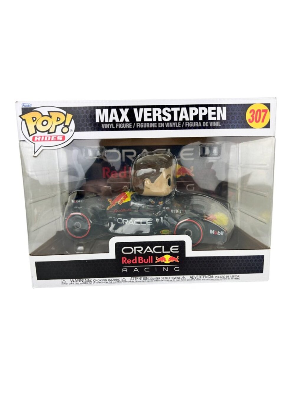 Funko Pop Rides Oracle Red Bull Racing Max Verstappen Deluxe #307 Figure Toy